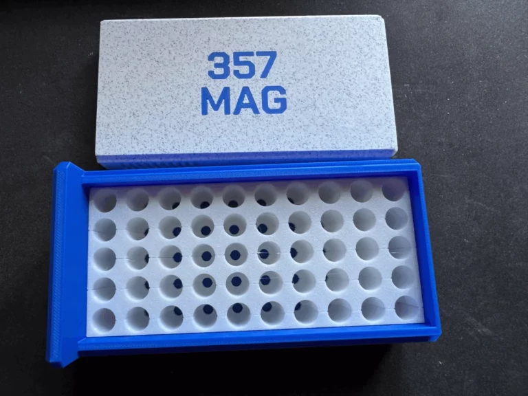 B-Box .357 Magnum bleue et couvercle marbré Oreo