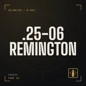 Boîte à cartouches .25-06 Remington - VelMat3D