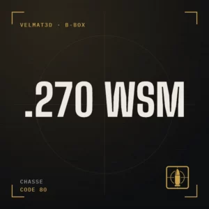 Boîte à cartouches .270 WSM - VelMat3D