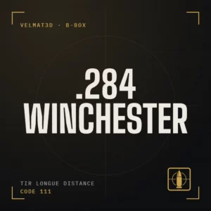 Boîte à cartouches .284 Winchester - VelMat3D
