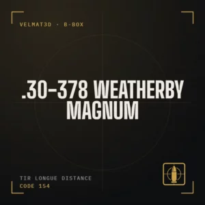 Boîte à cartouches .30-378 Weatherby Magnum - VelMat3D
