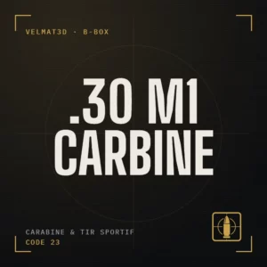 Boîte à cartouches .30 M1 Carbine - VelMat3D