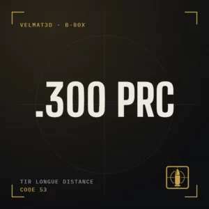 Boîte à cartouches .300 PRC - VelMat3D