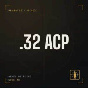 Boîte à cartouches .32 ACP - VelMat3D