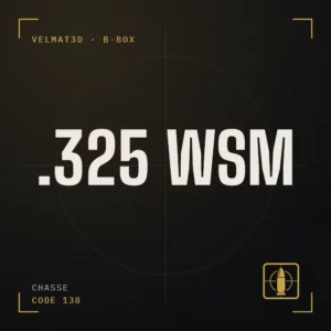 Boîte à cartouches .325 WSM - VelMat3D