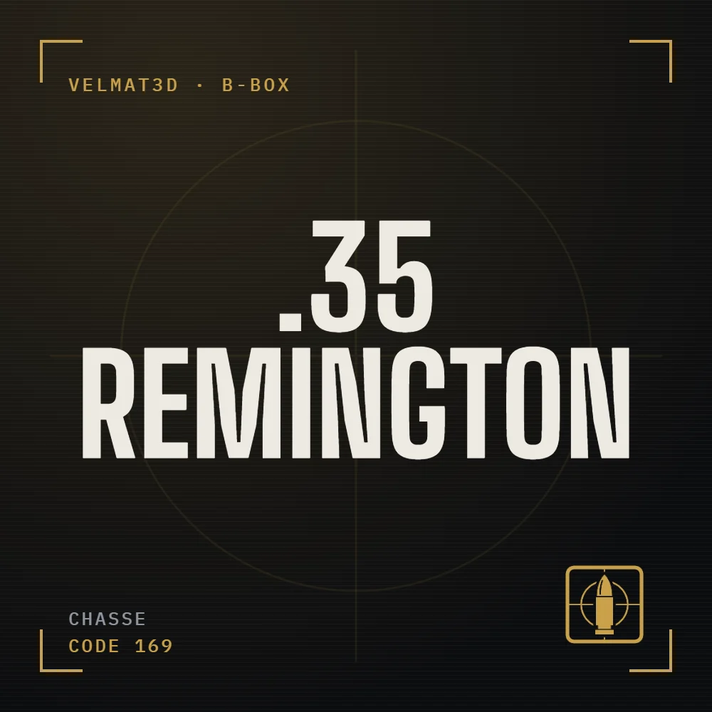 Boîte à cartouches .35 Remington - VelMat3D