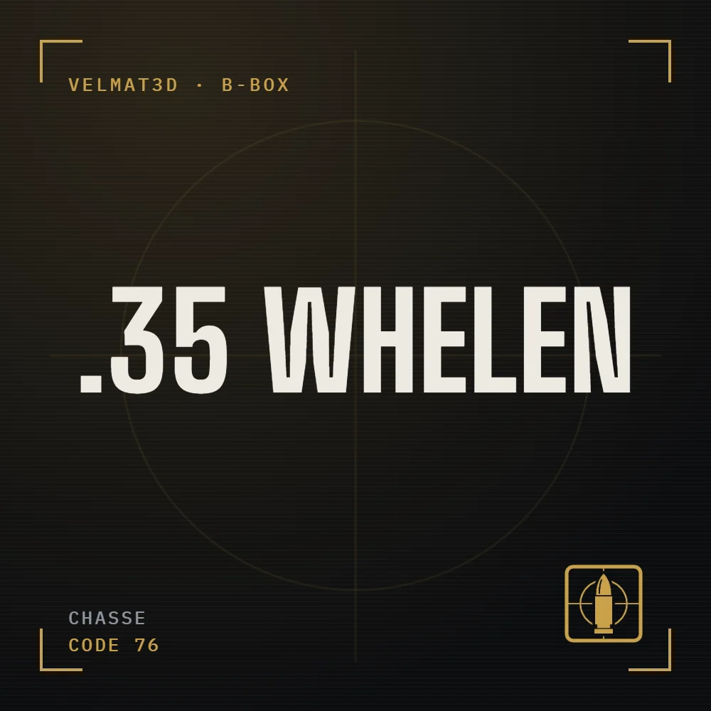 Boîte à cartouches .35 Whelen - VelMat3D