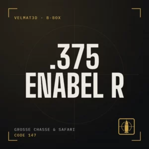 Boîte à cartouches .375 Enabel R - VelMat3D