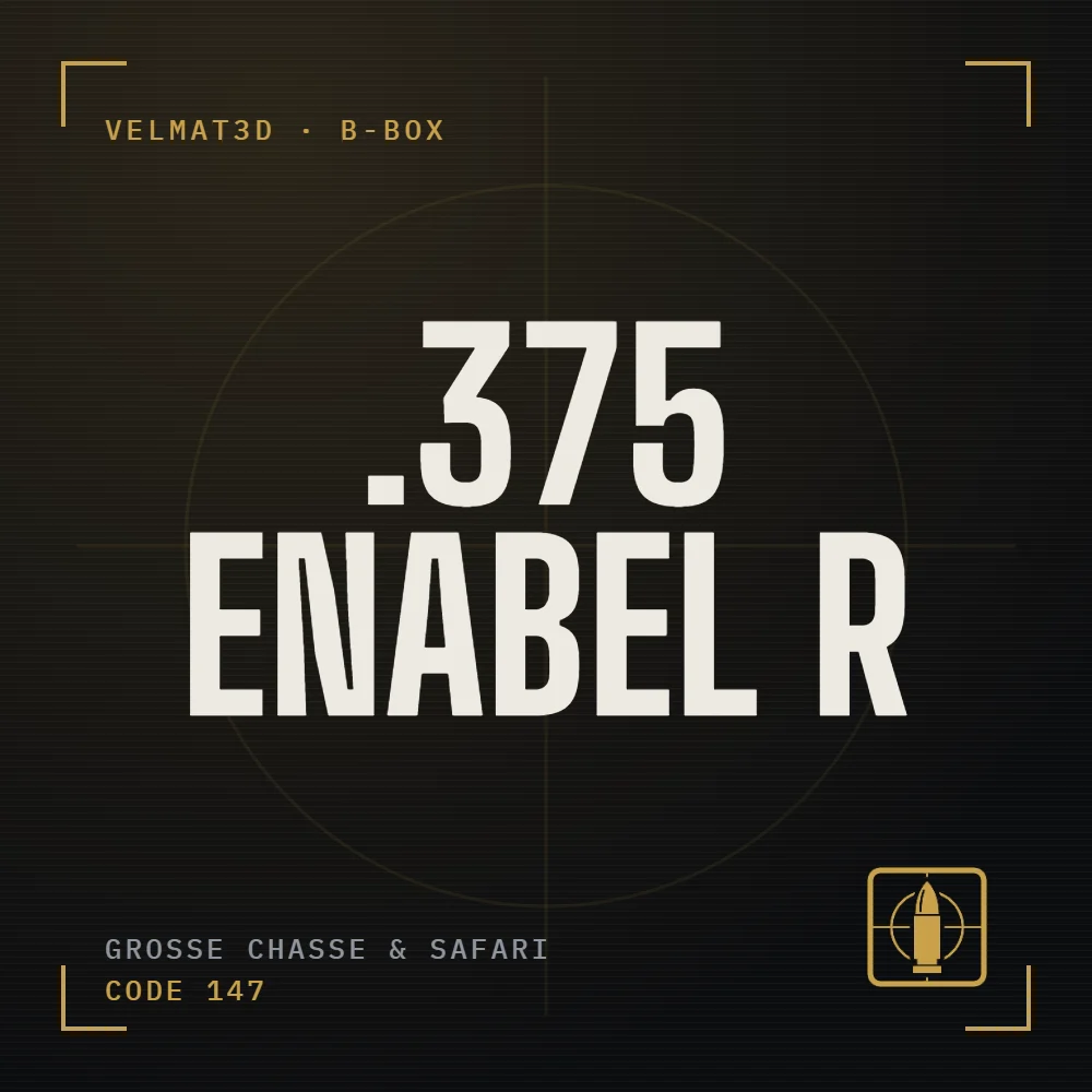 Boîte à cartouches .375 Enabel R - VelMat3D
