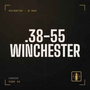 Boîte à cartouches .38-55 Winchester - VelMat3D