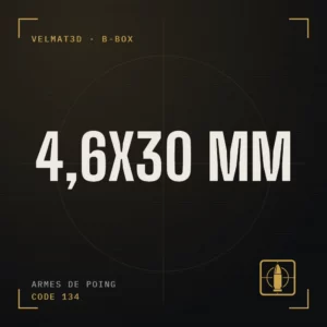 Boîte à cartouches 4,6x30 mm - VelMat3D