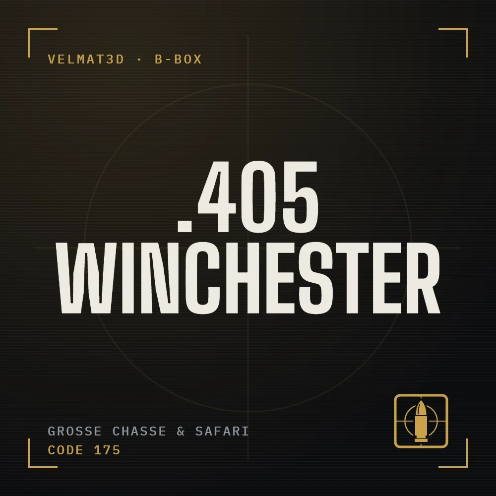 Boîte à cartouches .405 Winchester - VelMat3D