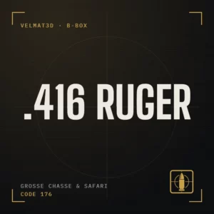 Boîte à cartouches .416 Ruger - VelMat3D