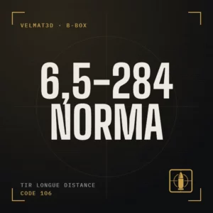 Boîte à cartouches 6,5-284 Norma - VelMat3D
