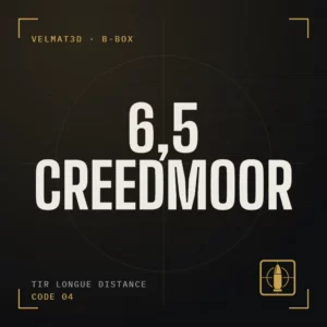 Boîte à cartouches 6,5 Creedmoor - VelMat3D