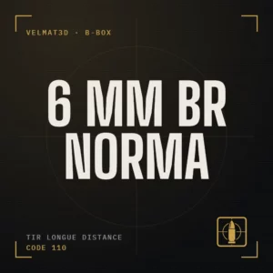 Boîte à cartouches 6 mm BR Norma - VelMat3D