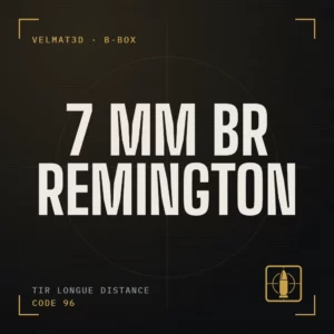 Boîte à cartouches 7 mm BR Remington - VelMat3D