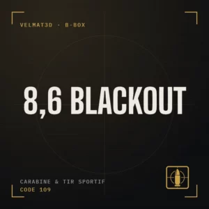 Boîte à cartouches 8,6 Blackout - VelMat3D