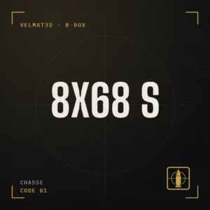 Boîte à cartouches 8x68 S - VelMat3D