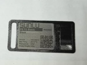 Coloris Noir PETG
