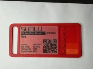 Coloris Rouge PLA+